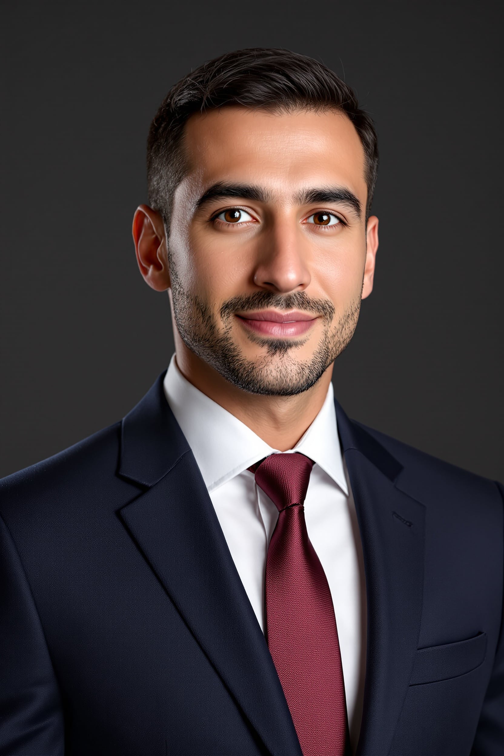 AI generated corporate headshot
